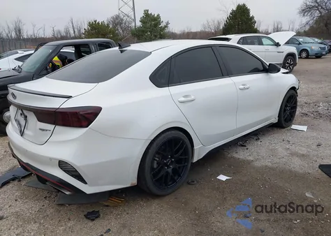 2022 Kia Forte Gt из США, поврежденный, VIN 3KPF44AC7NE424305